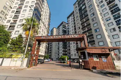 MURATPAŞA SOĞUKSU'DA KISMİ DENİZ MANZARALI HAVUZLU SİTE İÇİ ARA KAT SATILIK 3+1 DAİRE