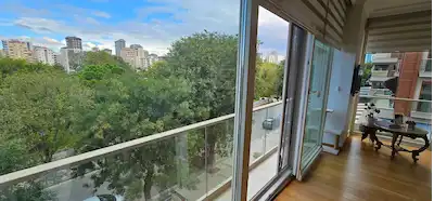 GÖZTEPE PARKI MANZARALI YEŞİLLİKLER İÇİNDE GENİŞ SALONLU  KOMBİLİ 3+1 KİRALIK