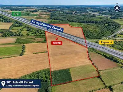 BEDİLTAHİRBEY KUZEY MARMARA KENARI SATILIK ARSA 5.152 M2