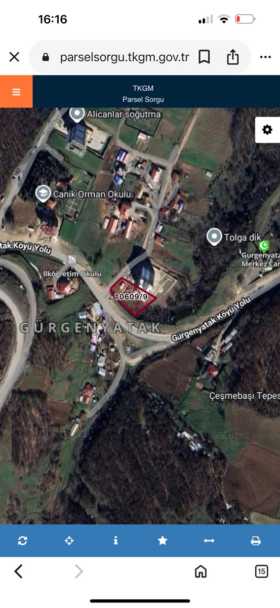 CANİK GÜRGENYATAK MAH. 1.655M² KONUT İMARLI-KAT KARŞILIĞI ARSA