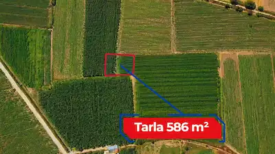 RE/MAX İNCİ'DEN BİGADİÇ ÇEKİRDEKLİ MAH. 586 M2 SATILIK TARLA