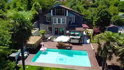REŞADIYE' DE MÜSTAKIL 6+2 SATILIK VILLA 1900 M2 ARSA HAVUZLU