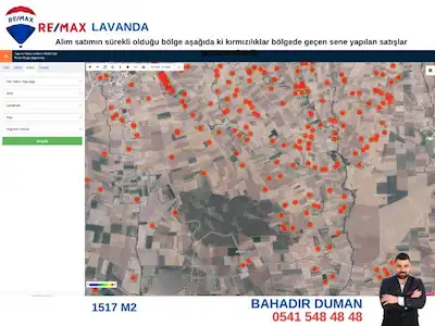 ÇANAKKALE BİGA ÖRTÜLÜCE’DE SATILIK TARLA