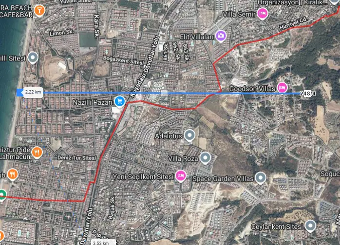 KUŞADASI SOĞUCAK'TA VİLLA İMARLI 231 M2 ARSA