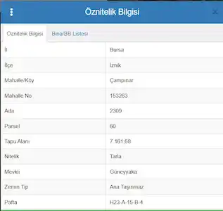 BURSA & İZNİK ÇAMPINAR DOĞA İÇİNDE, YOLU AÇIK, SATILIK ARSA