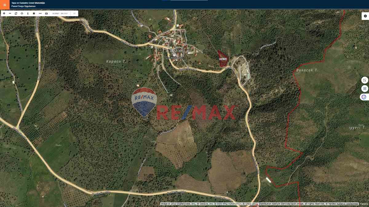 AYVACIK ÇAMKÖY'DE SATILIK TARLA