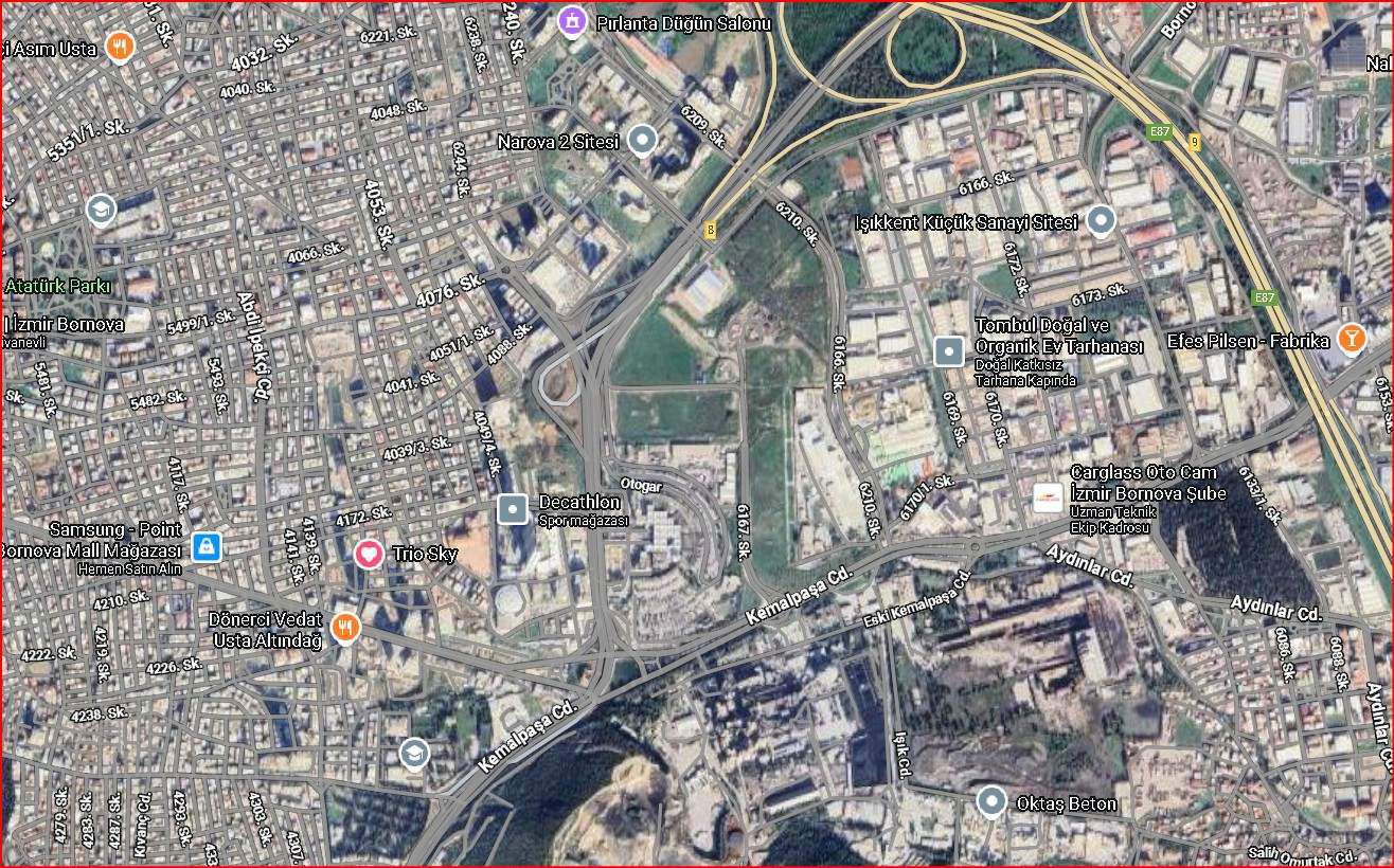 İZMIR'IN KENTSEL GENIŞLEME PLANLARININ ÇERÇEVESINDE HIZLA DEĞER KAZANAN SANAYI İMARLI ARSA 