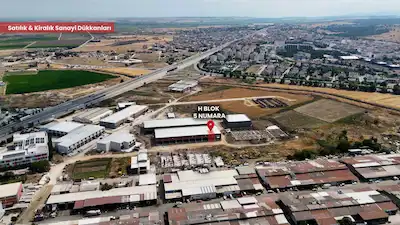 BİGA SANAYİ BÖLGESİ H BLOK 5 NO’LU KİRALIK İŞ YERİ