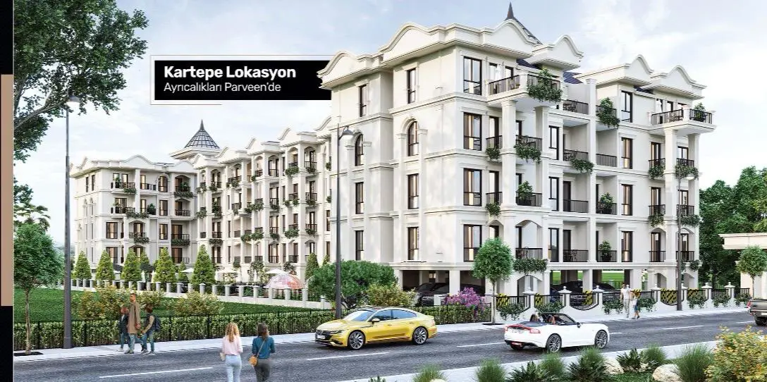 KARTEPE PARVEEN KONAKLARI ÇATI DUBLEKSİ 3+1 SATILIK DAİRE