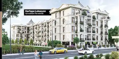 KARTEPE PARVEEN KONAKLARI ÇATI DUBLEKSİ 3+1 SATILIK DAİRE