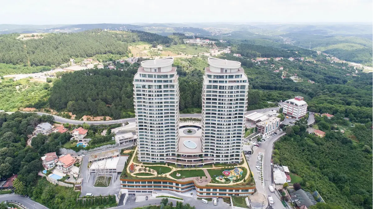 ACARKENT ACARBLU REZİDANS’ DA SATILIK 3+1 DENIZ VE DOĞA MANZARALI LOFT DAİRE