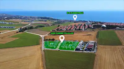 BÜYÜKÇEKMECE ADEN GARDEN VİLLALARI’NDA ÖZEL TASARIMLI LÜKS VİLLA