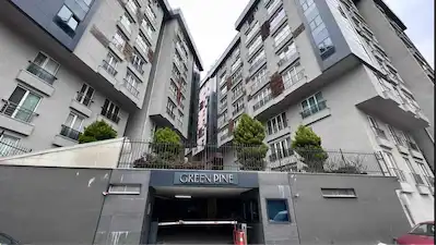 MASLAK AYAZAĞA GREEN PİNE RESİDENCE ÖN CEPHE SATILIK 2+1 DAİRE