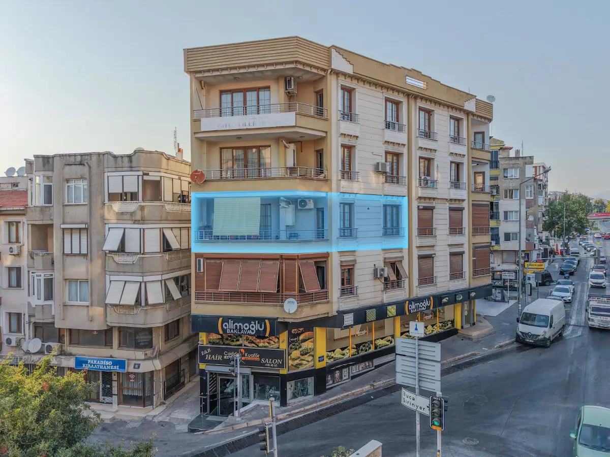 BUCA MENDERES CD. ÜZERI GENÇ BINADA 3+1 SATILIK DAIRE
