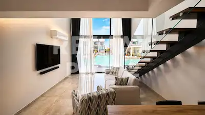 £155.000 | TAPULU & KREDİYE UYGUN | HAVUZA DİREKT GİRİŞLİ SIFIR 1+1 LOFT !!!