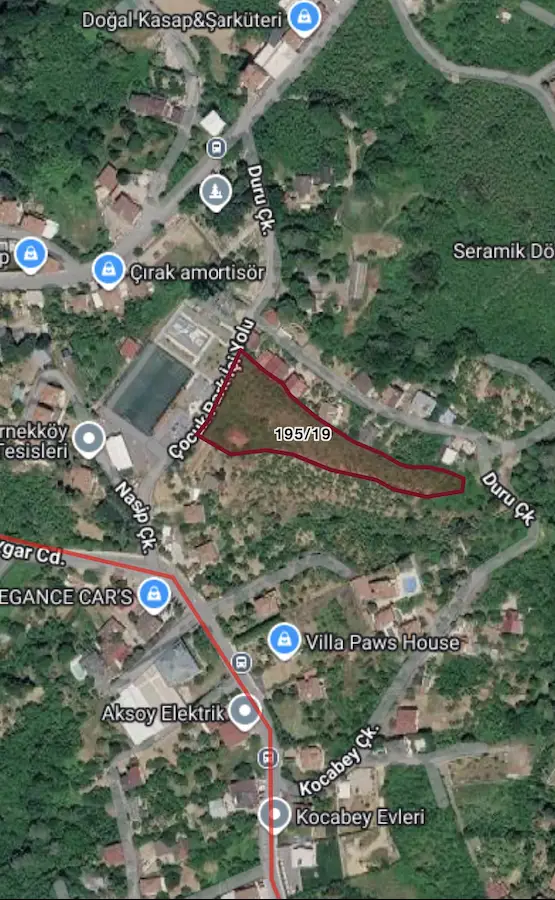 BEYKOZ ÖRNEKKÖY’ DE ORMAN MANZARALI SATILIK VİLLA ARSASI