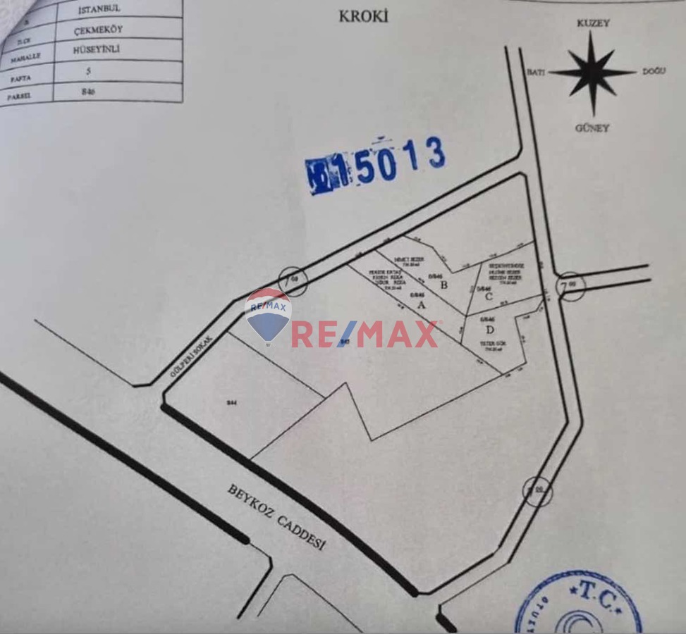 ÇEKMEKÖY HÜSEYİNLİ'DE EKOLOJİK TURİZM İMARLI YATIRIMLIK HİSSELİ ARSA!