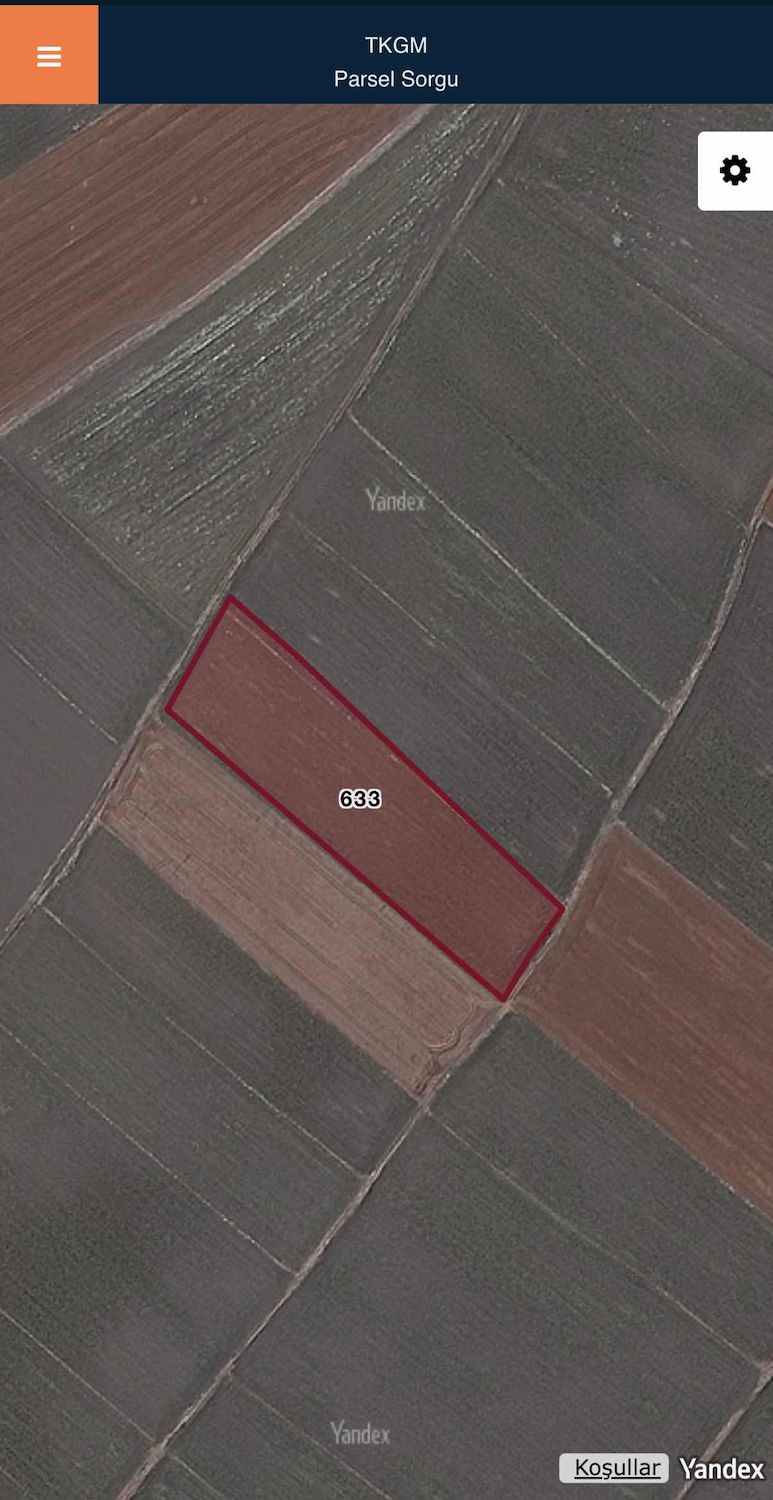 ÇORLU SARILAR 10.650 M2 TARLA KÖYE YAKIN ÇİFT YOL CEPHELİ