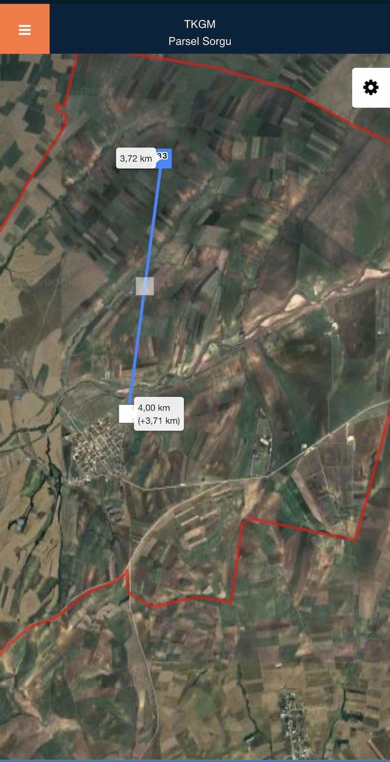 ÇORLU SARILAR 10.650 M2 TARLA KÖYE YAKIN ÇİFT YOL CEPHELİ