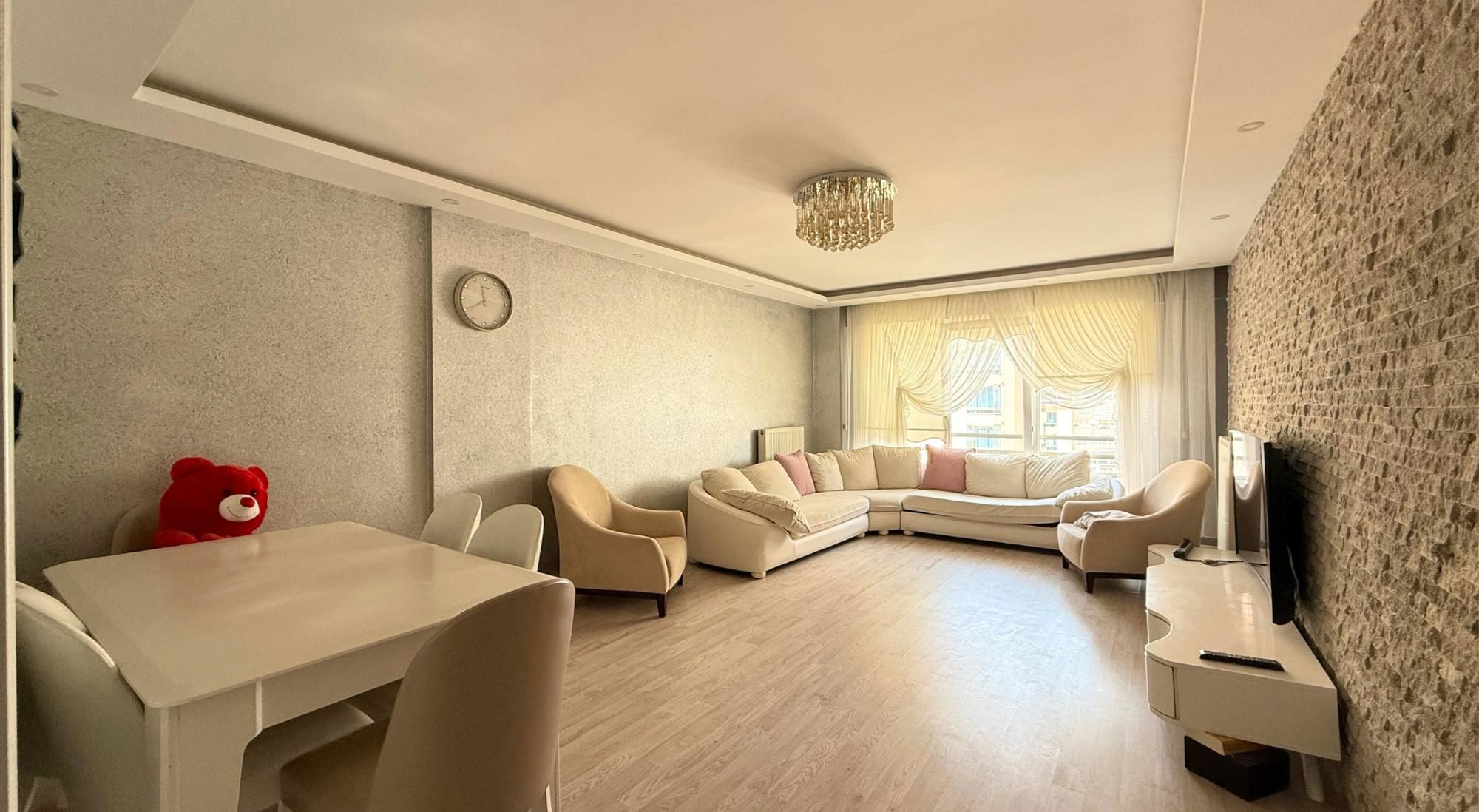 BALKAN PARK SİTESİNDE KİRALIK 3+1 EŞYALI LÜKS DAİRE