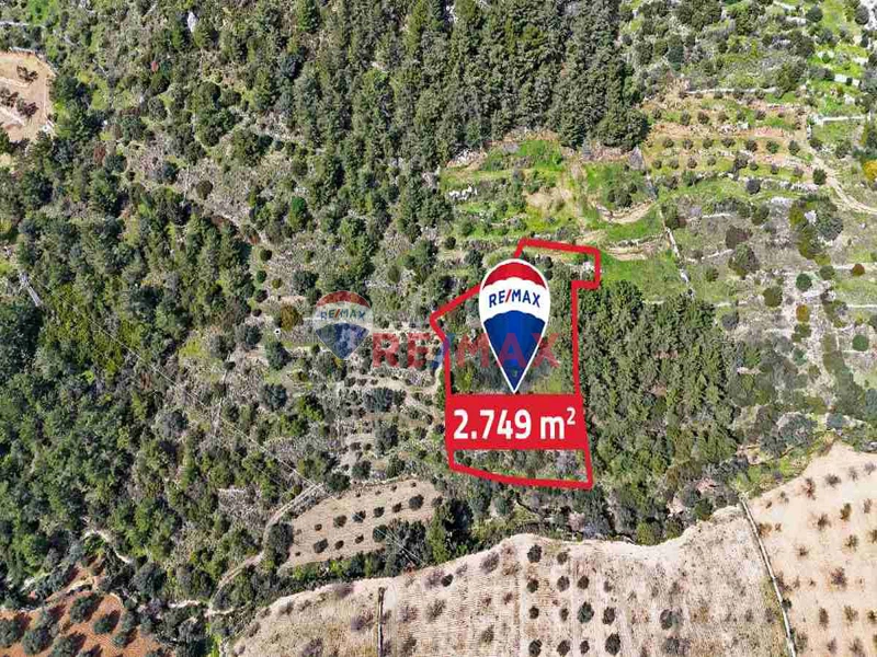 DATÇA SATILIK TARLA MANZARALI TINY HOUSE UYGUN YOLU VAR SINDI MAHALLESİNDE