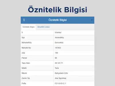 REMAX FALKON'DAN DURSUNKÖY'DE 450 M2 HİSSELİ ARAZİللبيع