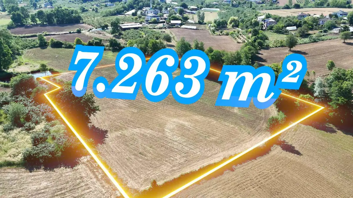 MURAT OCAKTAR 'DAN 7263 M² VERİMLİ TARLA | TOPCU MH.