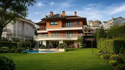 ACARKENT MÜSTAKİL YÜZME HAVUZLU KİRALIK B TİPİ VİLLA