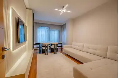 ACASU REZİDANS'TA FULL EŞYALI ,HAVUZLU 2+1 LÜX KİRALIK DAİRE