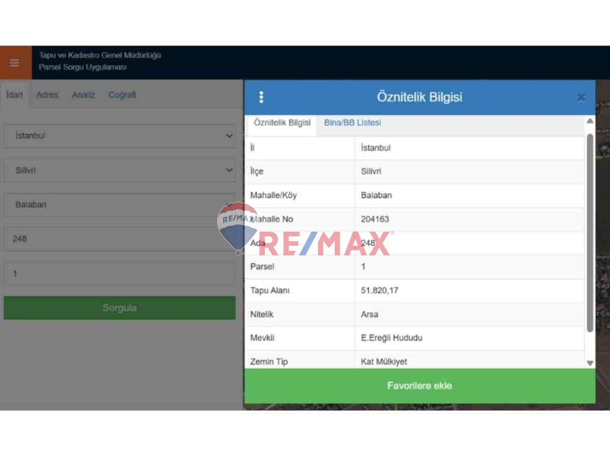 SİLİVRİ ÇANTA-BALABAN'DA ***177 M2*** SATILIK VİLLA ARSASI