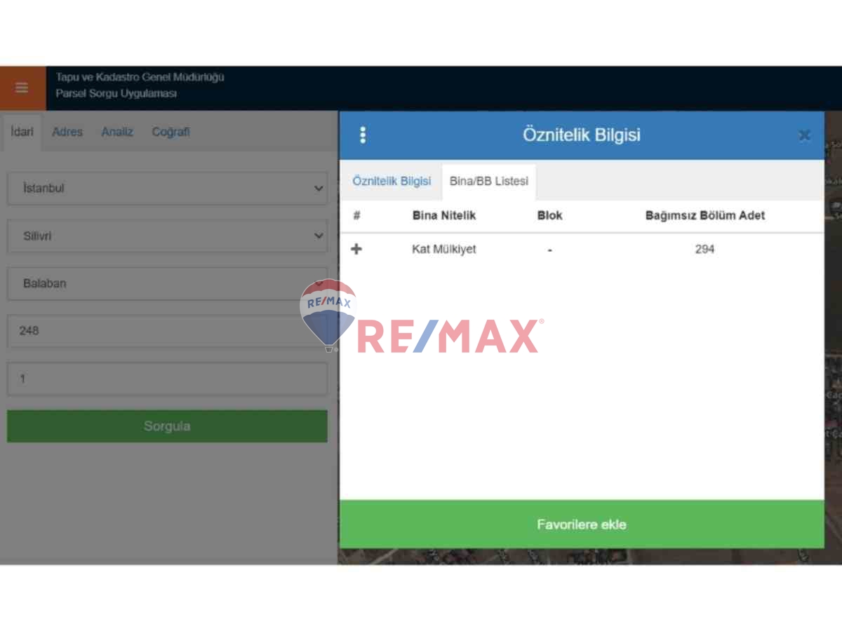 SİLİVRİ ÇANTA-BALABAN'DA ***177 M2*** SATILIK VİLLA ARSASI