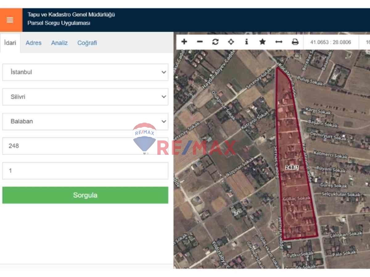 SİLİVRİ ÇANTA-BALABAN'DA ***177 M2*** SATILIK VİLLA ARSASI