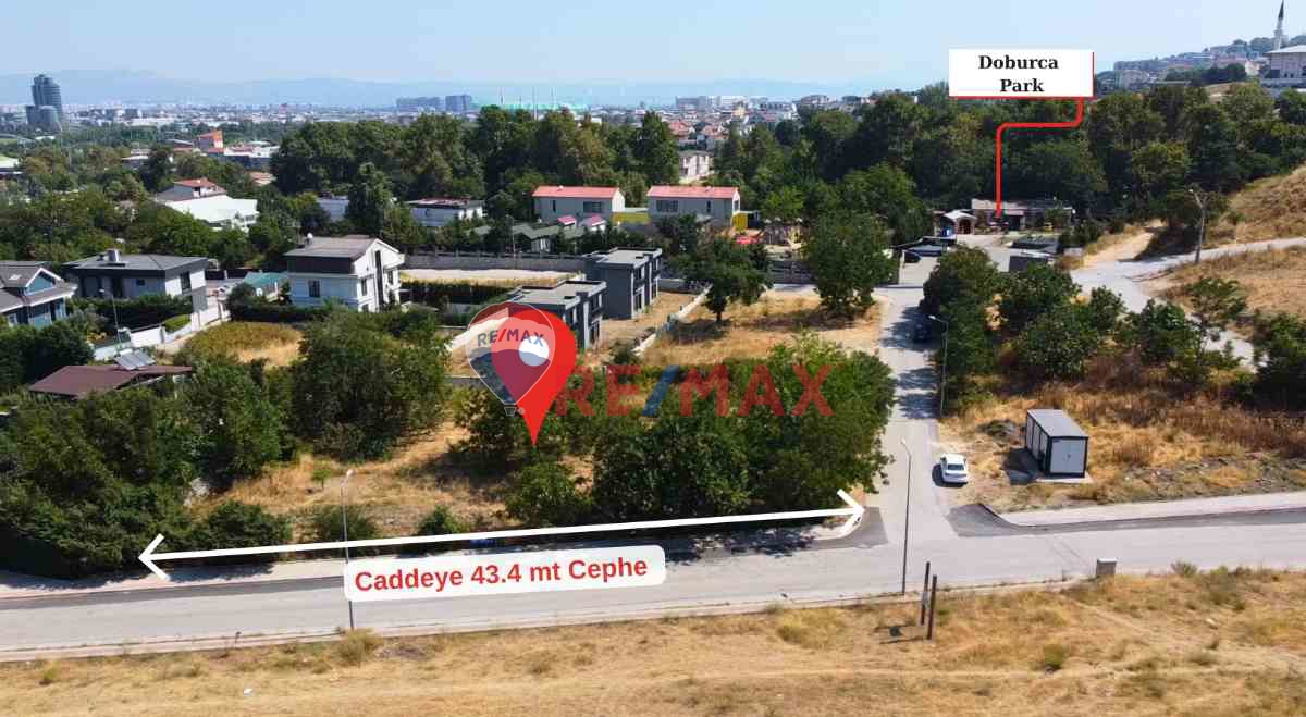 DOBURCA’DA 1500 M2 VİLLA İMARLI KÖŞE PARSEL ARSA