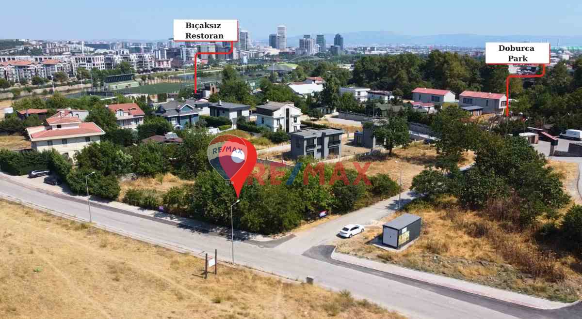 DOBURCA’DA 1500 M2 VİLLA İMARLI KÖŞE PARSEL ARSA