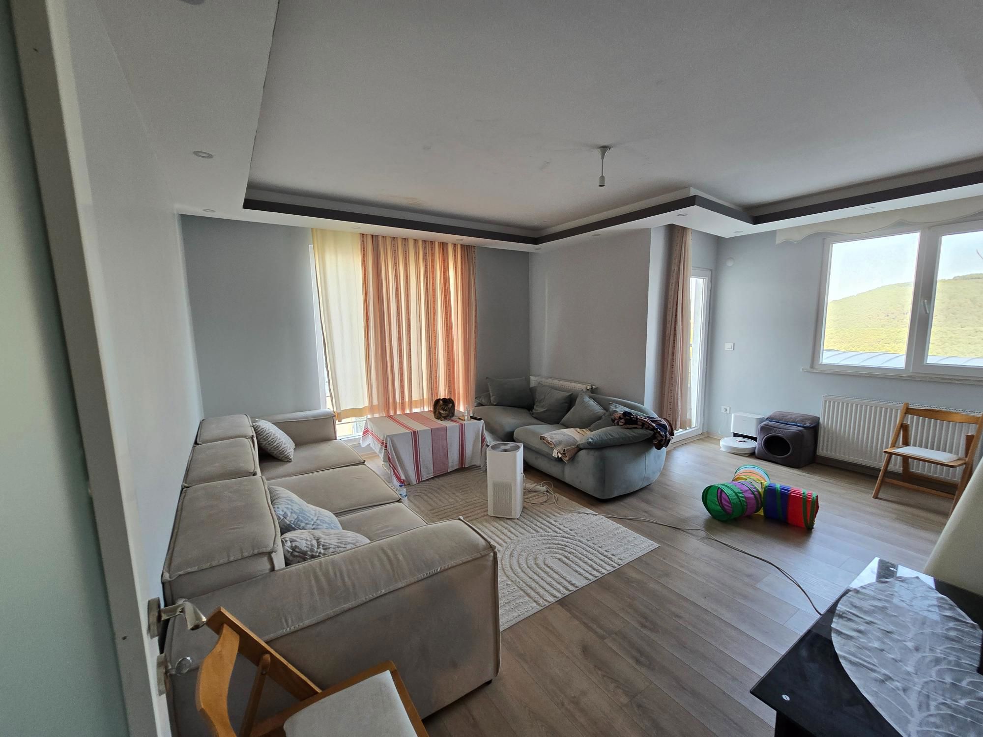 REMAX'DAN İSKANLI TERASLI 4+1 DUBLEKS YENI BINA AYDOS MANZARALI