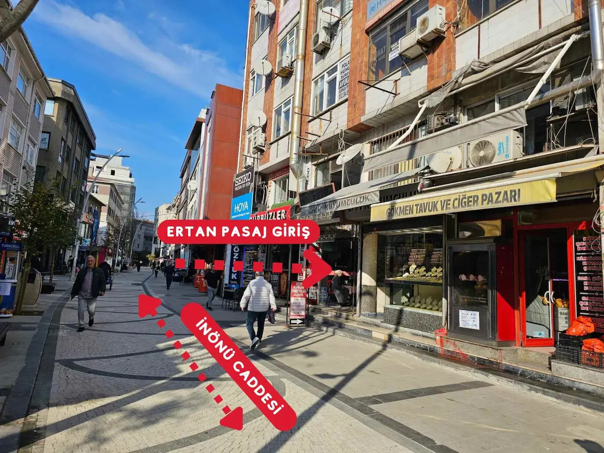 B.ÇEKMECE MERKEZİNDE İŞLEK CADDEDE SATILIK OFİS & BÜRO