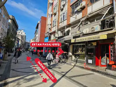 B.ÇEKMECE MERKEZİNDE İŞLEK CADDEDE SATILIK OFİS & BÜRO