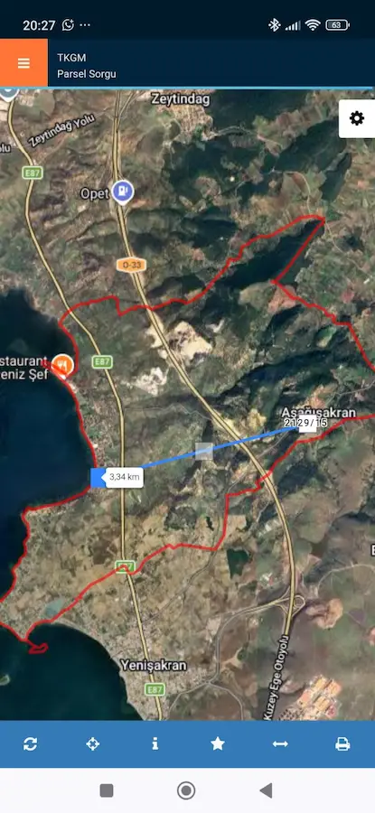 İZMİR ALİAĞA AŞAĞIŞAKRAN’DA DENİZ VE DOĞA MANZARALI 296,22 M² SATILIK ARSA