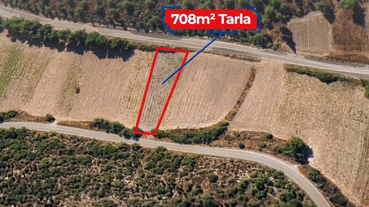 RE/MAX İNCİ'DEN BİGADİÇ YOLBAŞI MAH. 708 M2 SATILIK TARLA