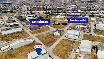 RE/MAX MİD BALIKESİR KARESİ PAŞAALANI SANAYİ BÖLGESİNDE SATILIK STRATEJİK TİCARİ BİNA