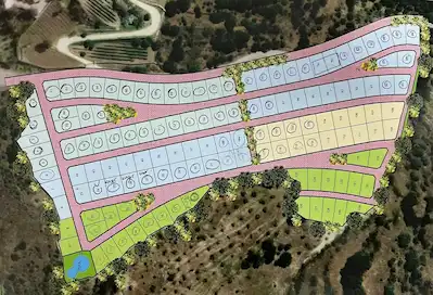 BODRUM GÜRECE’DE PANORAMİK ÇATAL ADA VE PSERIMOS ADASI MANZARALI 255 M² ARSA