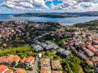 LE CHIC TARABYA'DA DOĞAYLA İÇ İÇE VİLLA TADINDA BAHÇE KATI !!!!