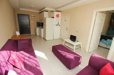 BUCA ADATEPE MAH. ÜNIVERSITEYE YAKIN BAHÇE KATI 1+1 EŞYALI SATILIK DAIRE