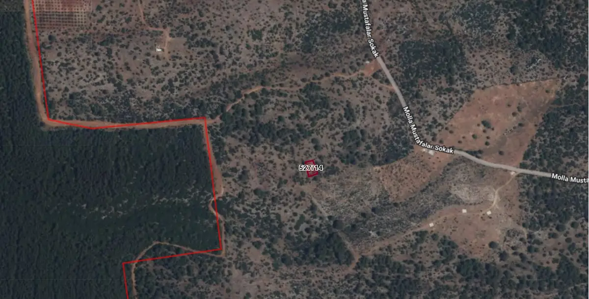 AKSU TOPALLIDA KONUMU GÜZEL 422 M2 ARSA 