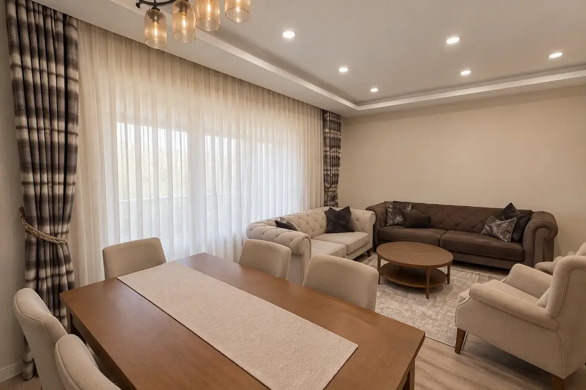 KABİL CD. YAKINI FULL YAPILI 110M² 3+1, YÜKSEK GİRİŞ, OTOPARKLI