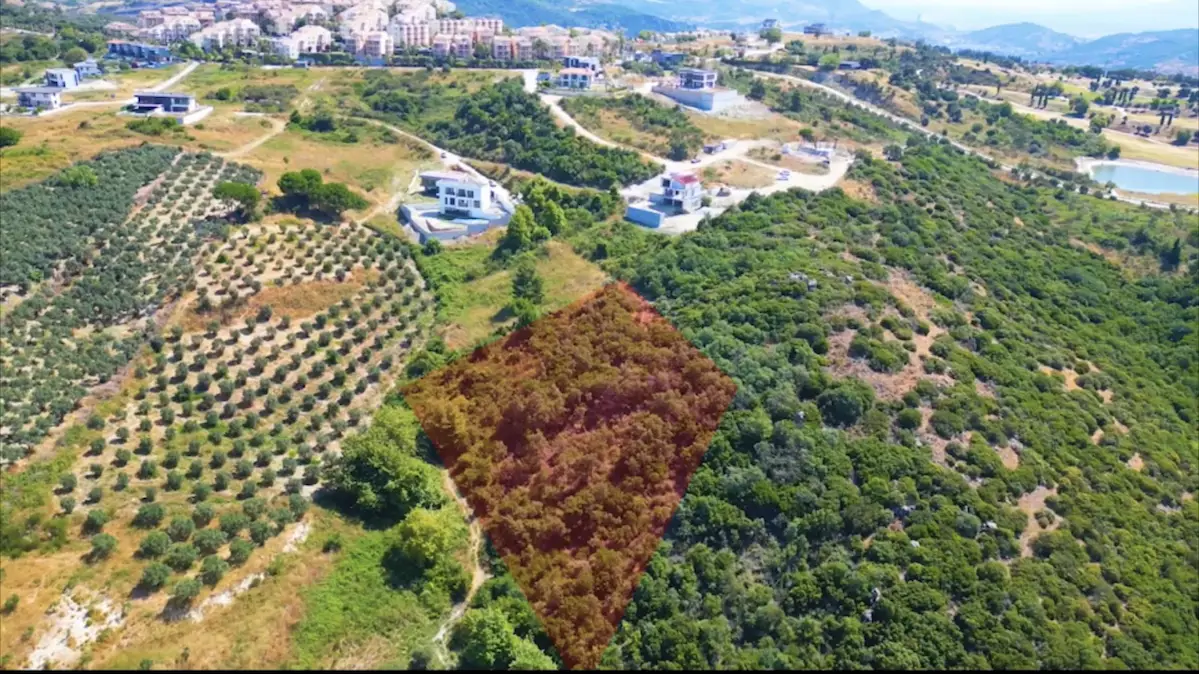 KUŞADASI SAMOS MILLIPARK MANZARALI VİLLA İMARLI ARSA