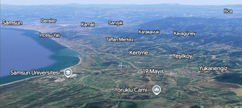 19 MAYIS MERKEZİ'NDE 581 M² ARSA! 697 M² İNŞAAT HAKKIYLA!