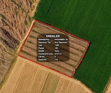 SAKARYA ERENLER HASANBEY MAH.3157 M2 FIRSAT TARLA