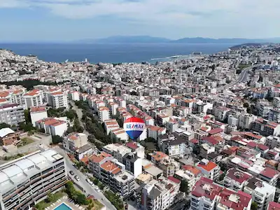 İKİÇEŞMELİK'TE FULL DENİZ MANZARALI 3+1 KAPALI MUTFAK FERAH DAİRE