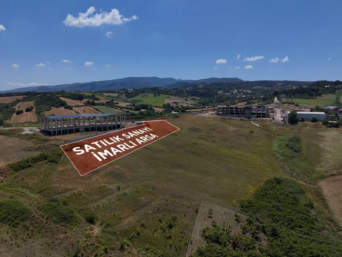 YALOVA KİRAZLI SANAYİ BÖLGESİ'NDE 10.427 M² SANAYI İMARLI ARSA